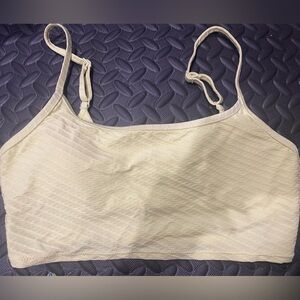 Aerie yellow swim longline swim top